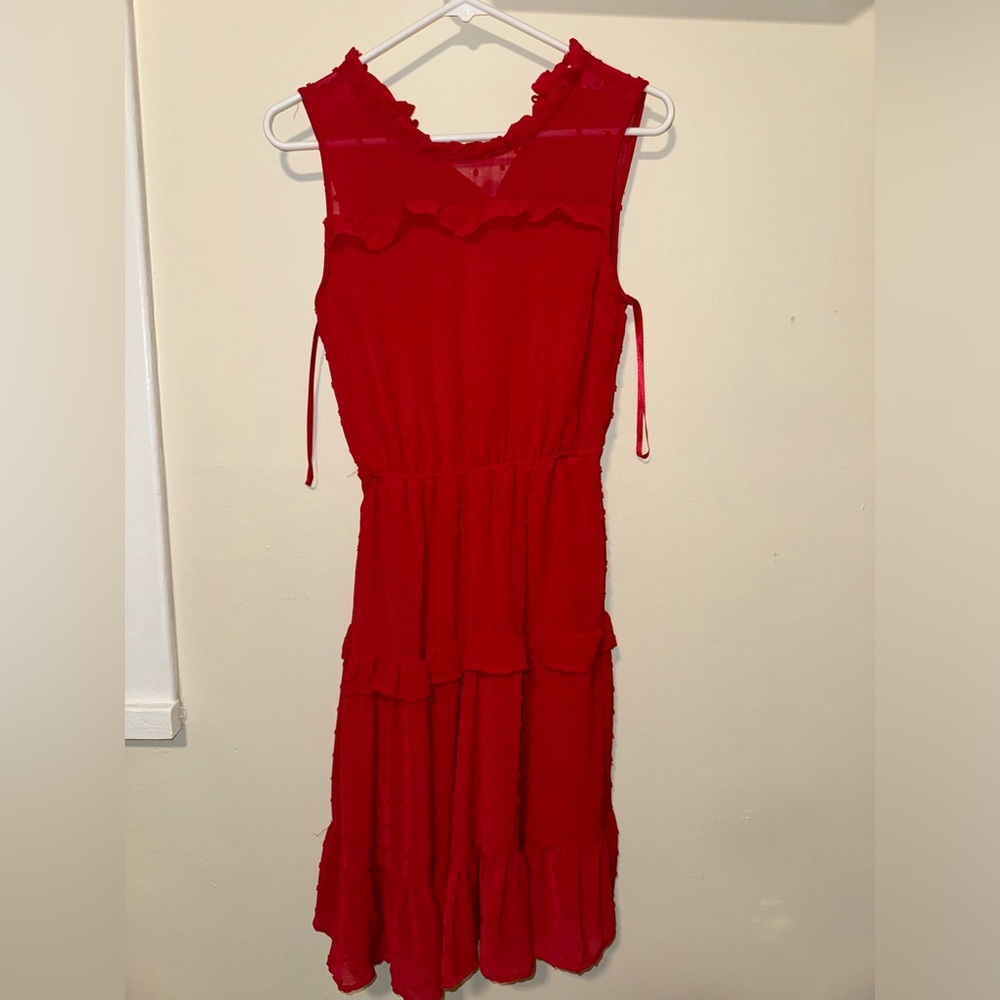 Monteau Vibrant Red Dress